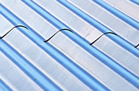 The Lawe corrugated roofing